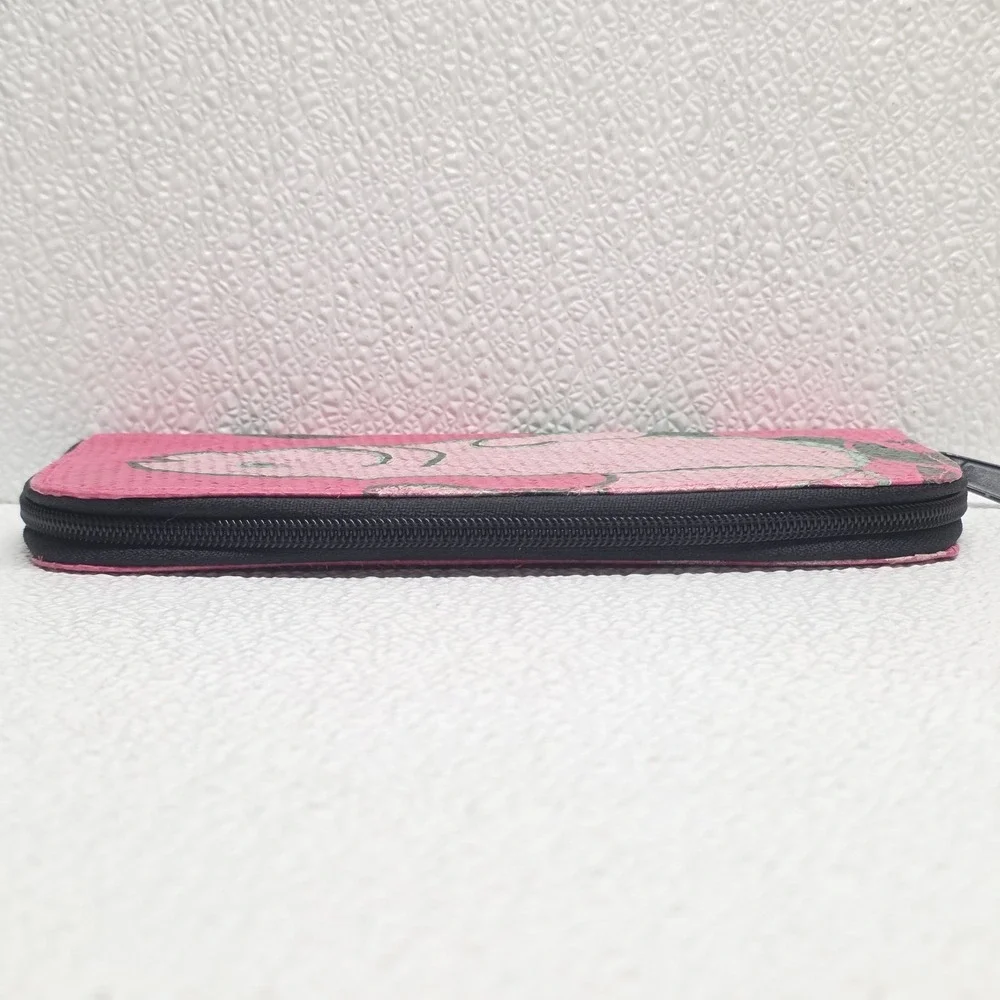 Angkor Recycled Cambodia Pink Fish Wallet Wristlet